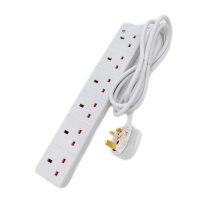 ASTA утвердила 6 Way UK Socket Power Strip